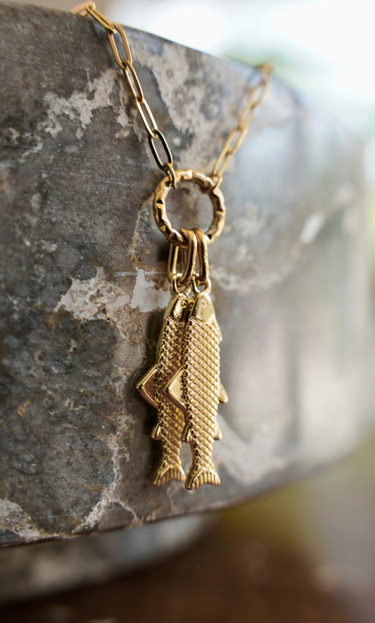 Twin Fin Necklace